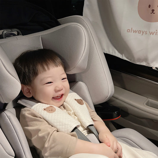 【Y3042806】汽車兒童座椅配件寶寶防勒脖神器嬰兒推車安全帶護肩套-5色
