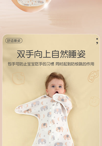【Y4041207】嬰兒包巾 防驚跳襁褓包巾 新生兒抱被四季寶寶防踢被睡袋-多色