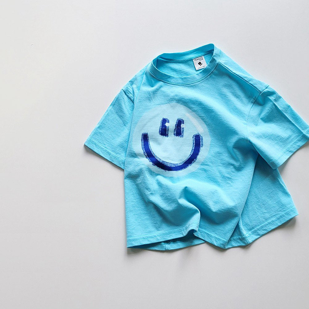 【S4042626】夏季款 兒童卡通T恤 短袖寬鬆半袖上衣-4色
