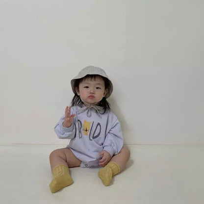  【K3101706】秋季款 嬰幼兒童爬服 貓咪頭卡通包屁衣-2色Baby Parks 童裝批發