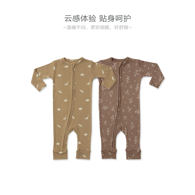  嬰兒春秋棉質長袖爬服包屁衣外套 -| 兒童童裝款式Baby Parks 童裝批發 Baby Parks 童裝批發