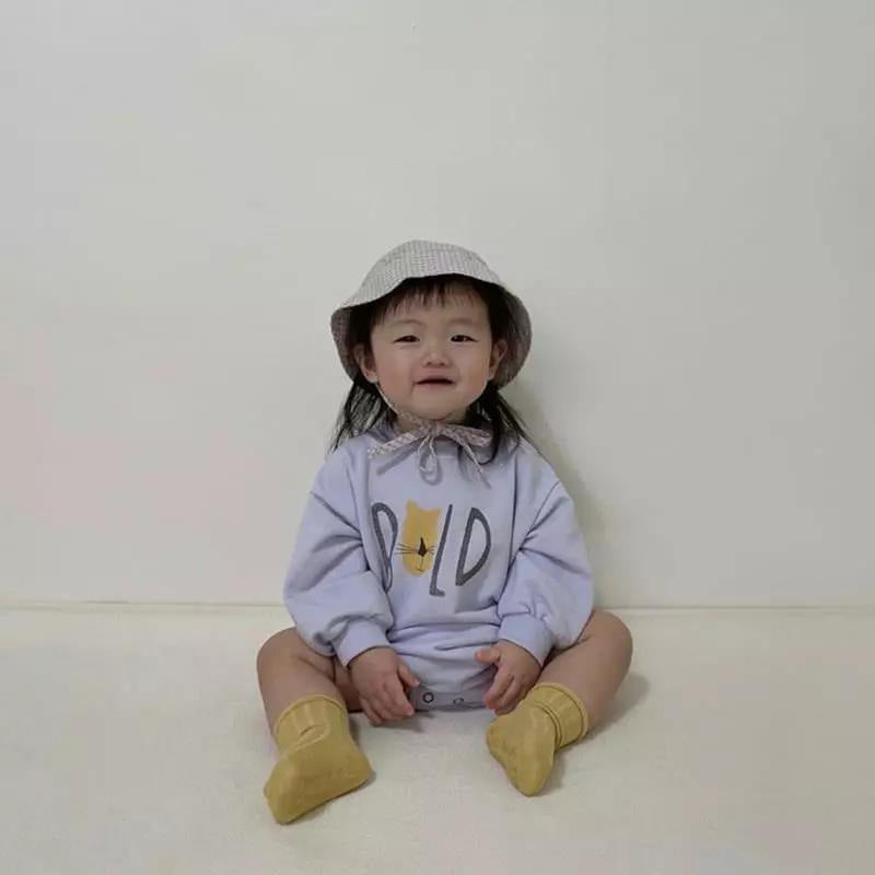  【K3101706】秋季款 嬰幼兒童爬服 貓咪頭卡通包屁衣-2色Baby Parks 童裝批發 Baby Parks 童裝批發