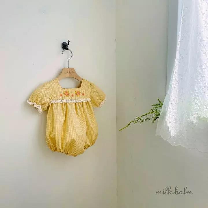  【N3150】夏季款 嬰幼兒童繡花泡泡褲公主爬服包屁衣-2色Baby Parks 童裝批發