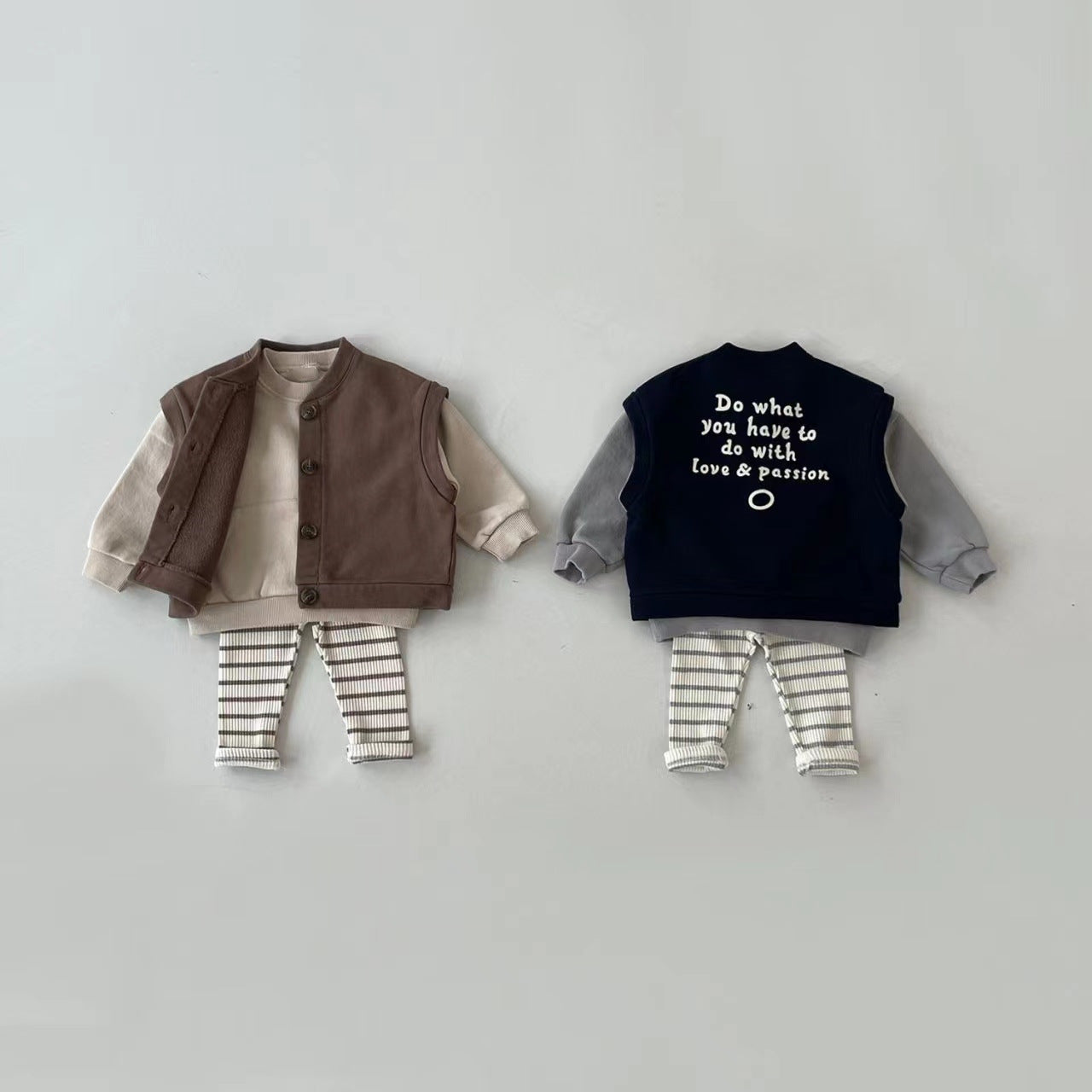  【K2092010】春秋嬰幼兒刺繡B長袖休閒套頭上衣-2色Baby Parks 童裝批發 Baby Parks 童裝批發