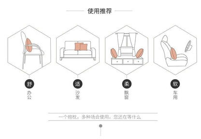 【Y3070704】兒童抱枕 北歐風 搞怪可愛表情抱枕 卧室卡通靠枕沙髮靠墊 車座靠背-多色 - Baby Parks 童裝批發